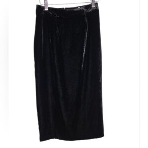 WAYF Velvet Midi Skirt, Size XS, NWOT